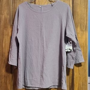 Cotton 3/4 Sleeve top.